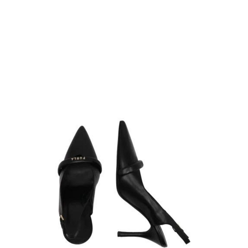 Furla Pumps aus schwarzem Leder