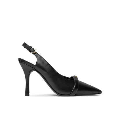 Furla Pumps aus schwarzem Leder