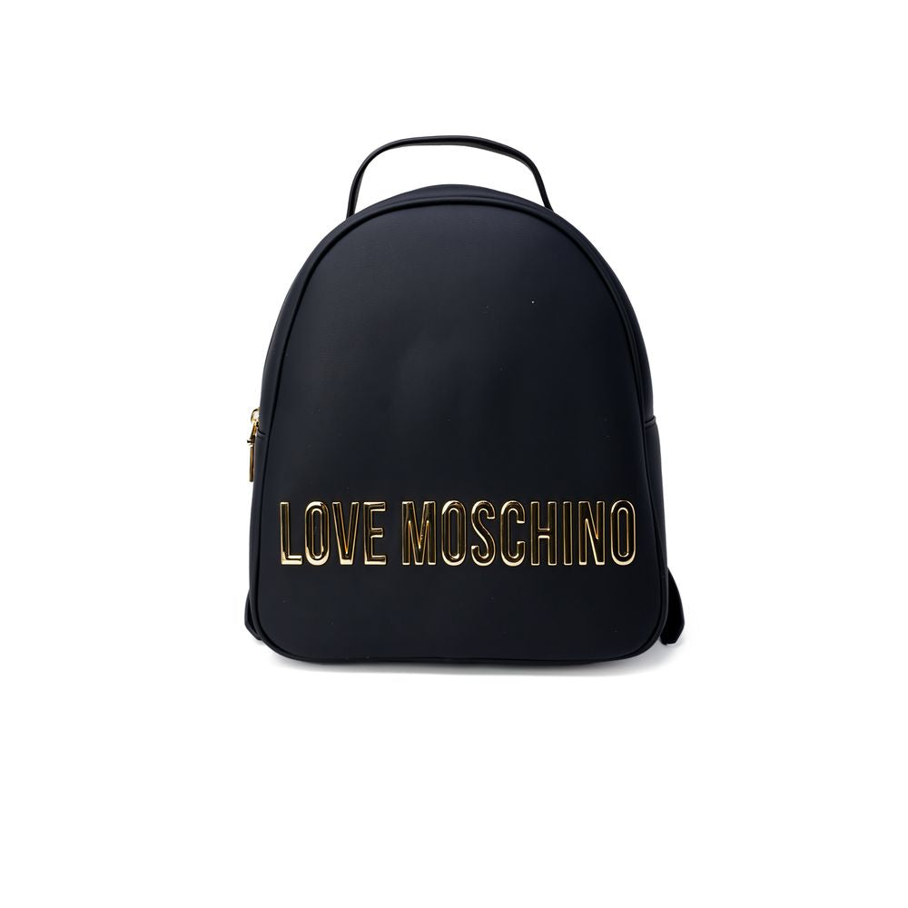 Love Moschino – Schwarzer Polyethylen-Rucksack