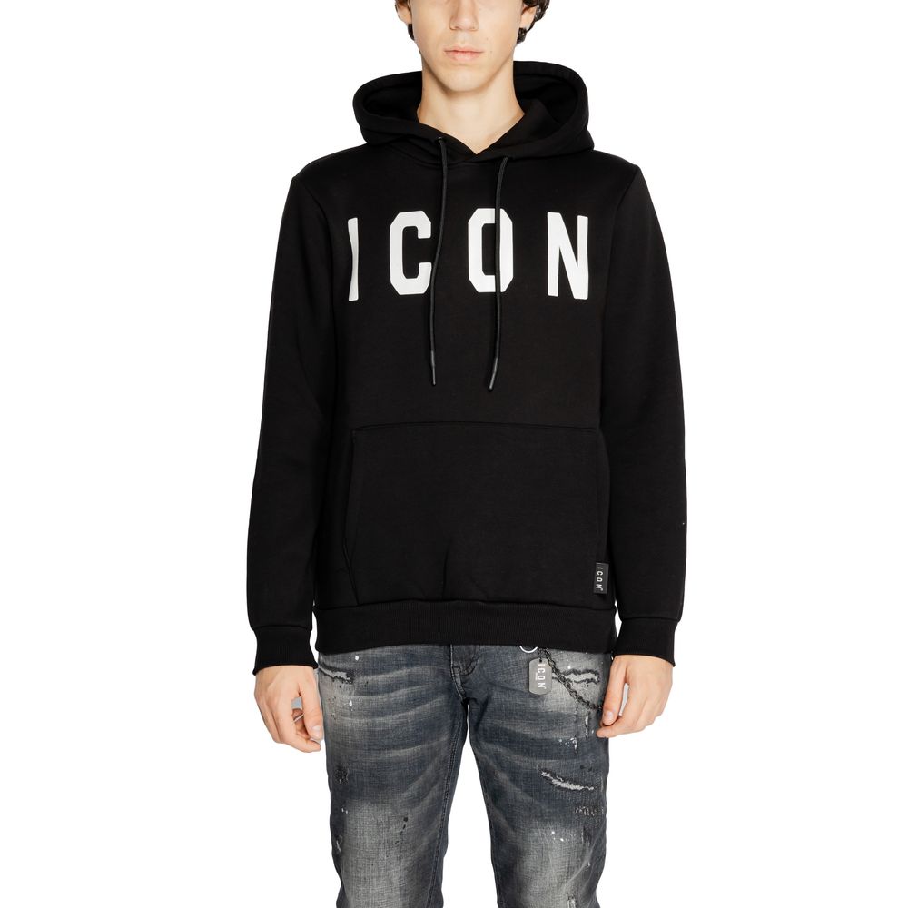 Icon Black And White Cotton Sweater