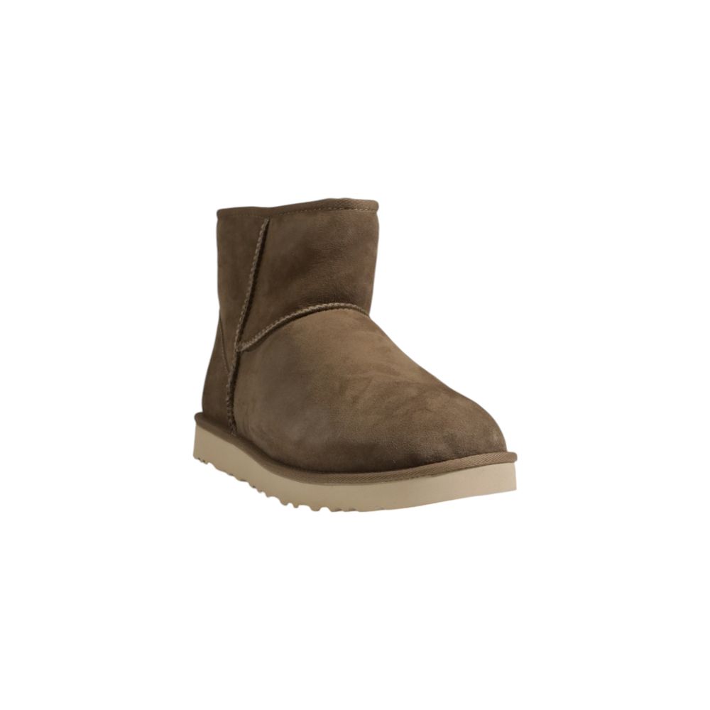 UGG – Graue Wildlederstiefel