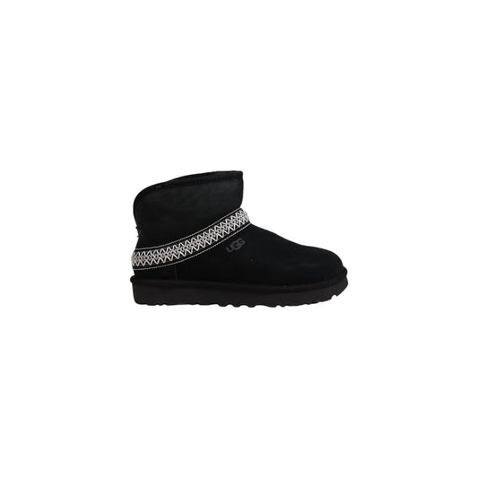 UGG – Schwarze Wildlederstiefel