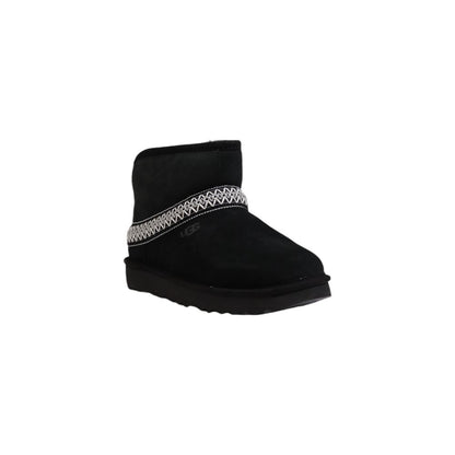 UGG – Schwarze Wildlederstiefel