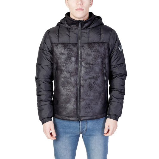 EA7 Emporio Armani Schwarze Polyesterjacke