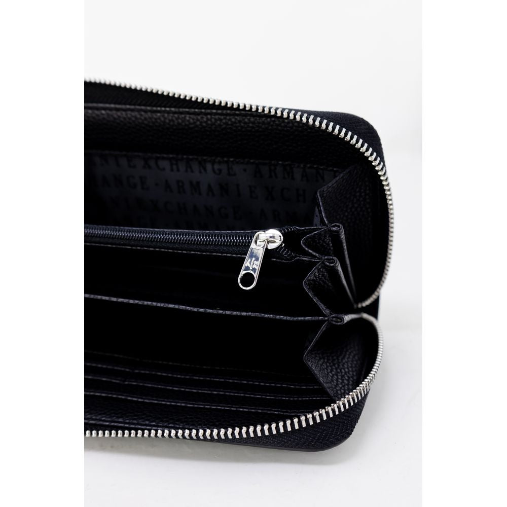 Armani Exchange Black Polyethylene Wallet