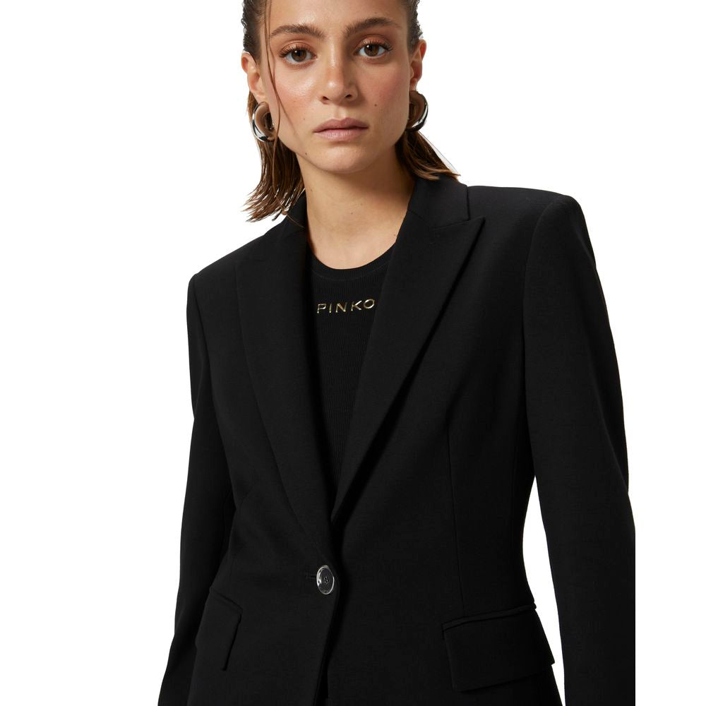 PINKO Schwarze Polyesteranzüge und Blazer