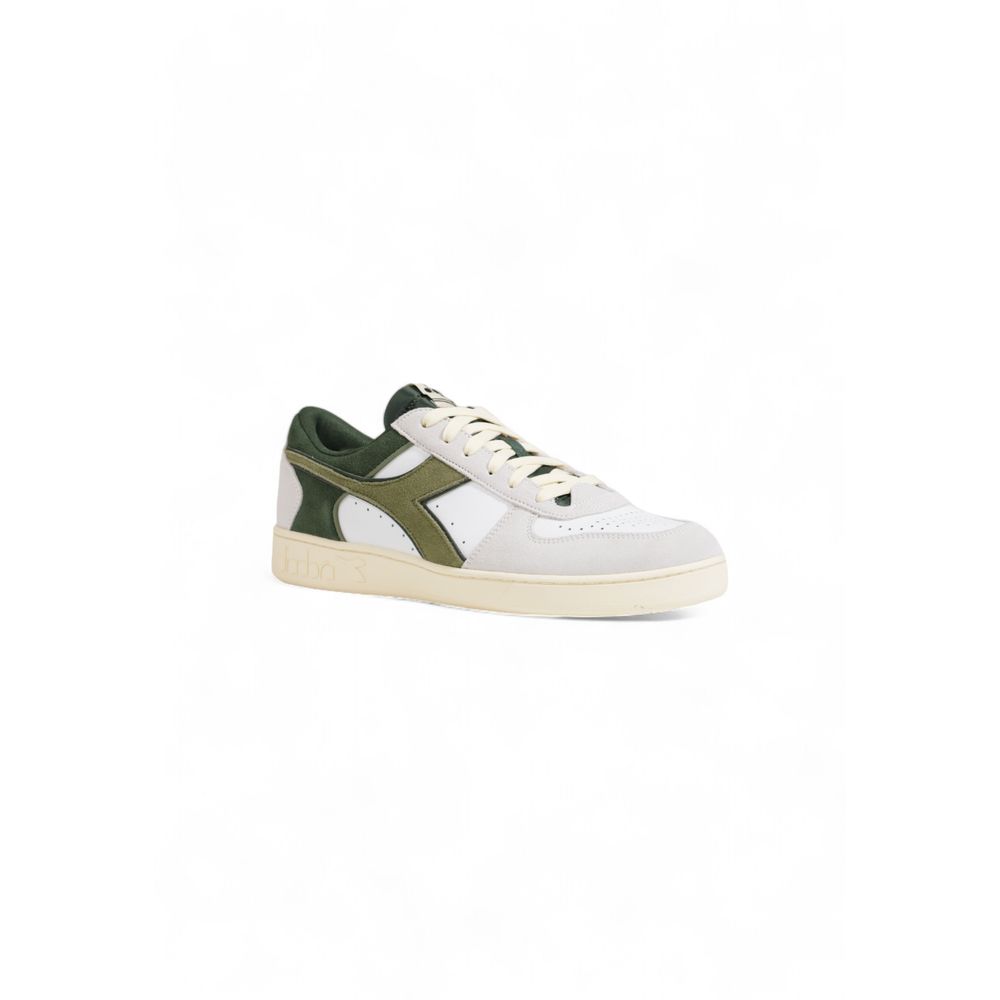 Diadora – Grüner Ledersneaker