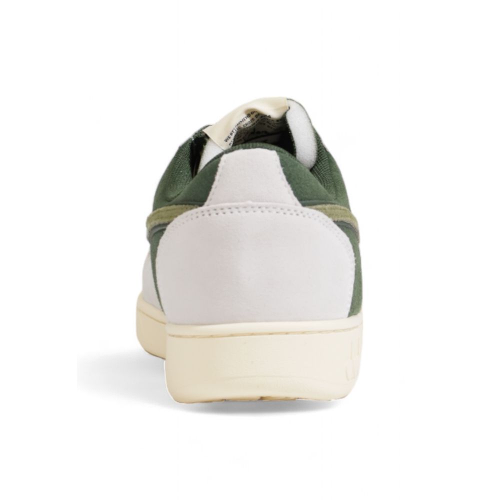 Diadora – Grüner Ledersneaker