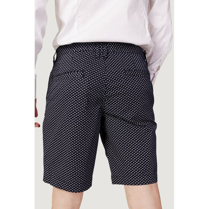 Armani Exchange – Blaue Baumwollshorts