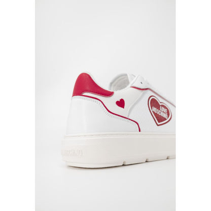 Love Moschino – Roter Sneaker aus Polyethylen