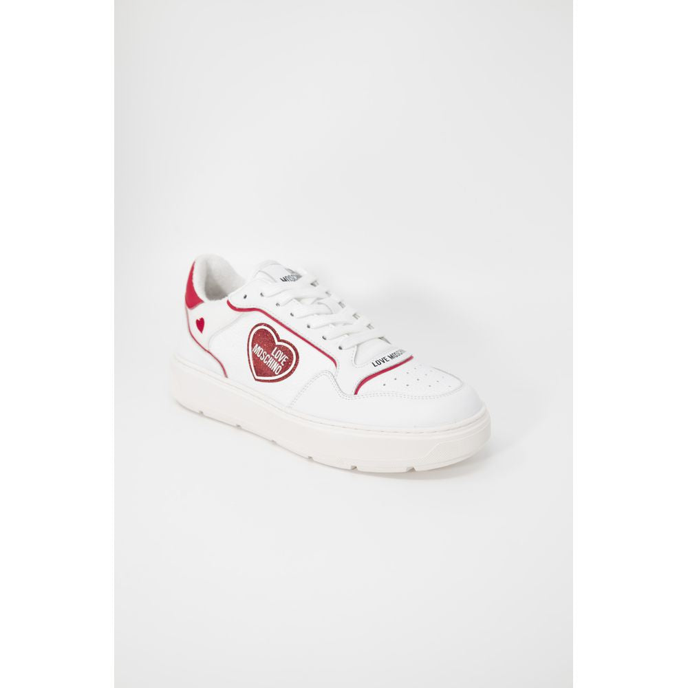 Love Moschino – Roter Sneaker aus Polyethylen