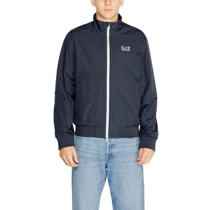 EA7 Emporio Armani Blaue Polyamidjacke