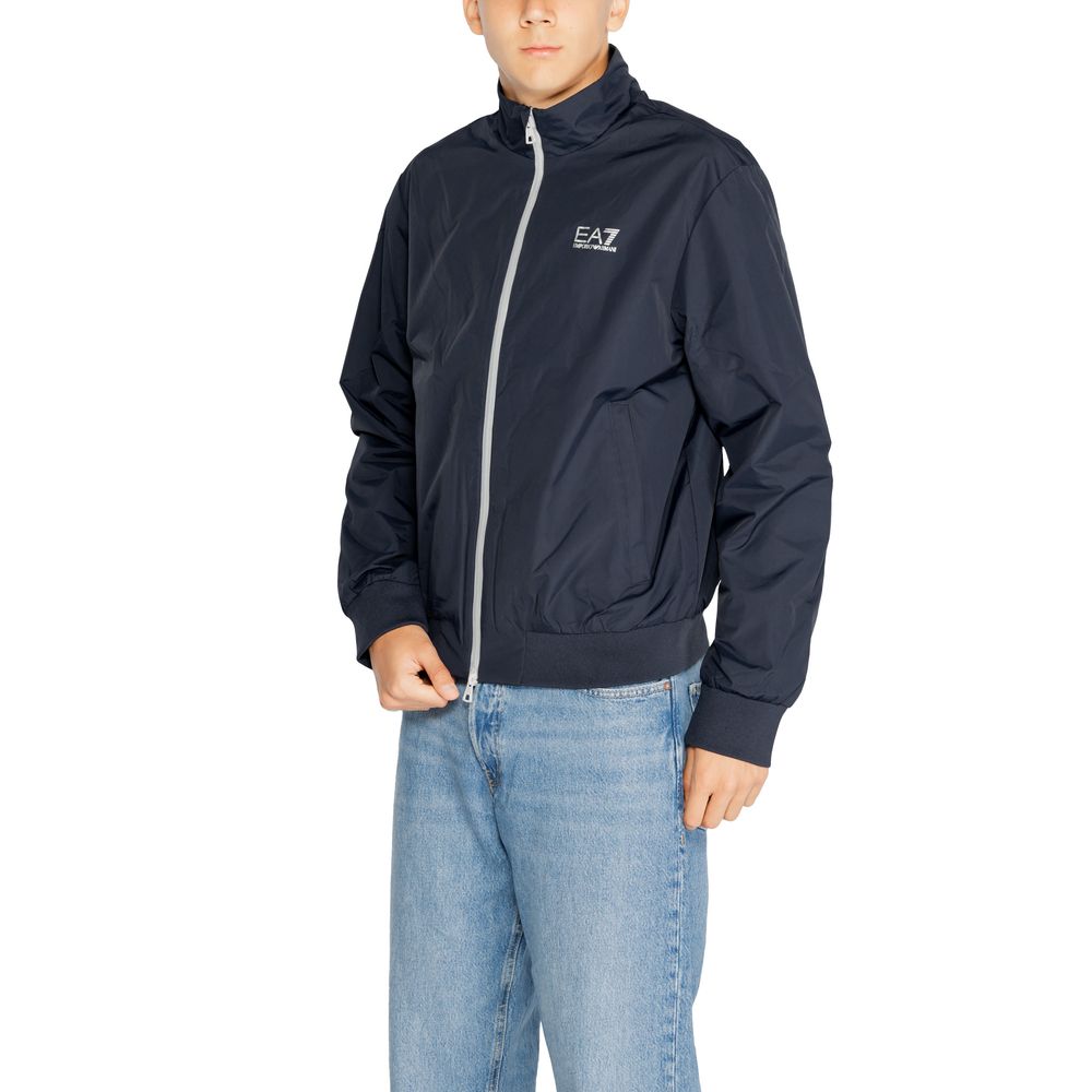 EA7 Emporio Armani Blaue Polyamidjacke