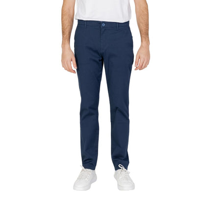 Armani Exchange – Jeans und Hose aus Baumwolle, Blau