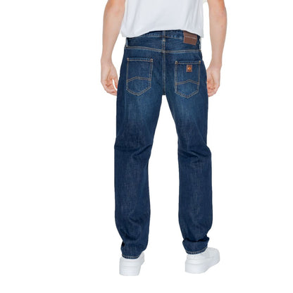 Armani Exchange – Jeans und Hose aus Baumwolle, Blau