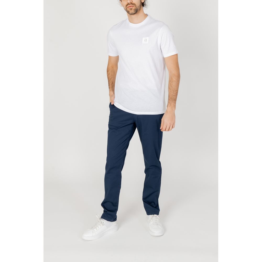 Armani Exchange – Jeans und Hose aus Baumwolle, Blau