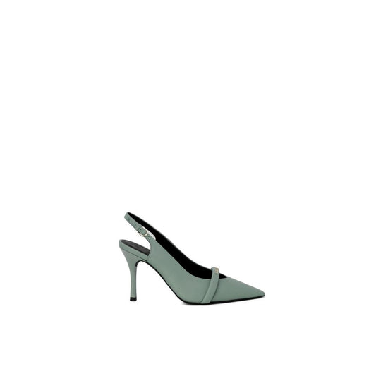 Furla Grüne Lederpumps