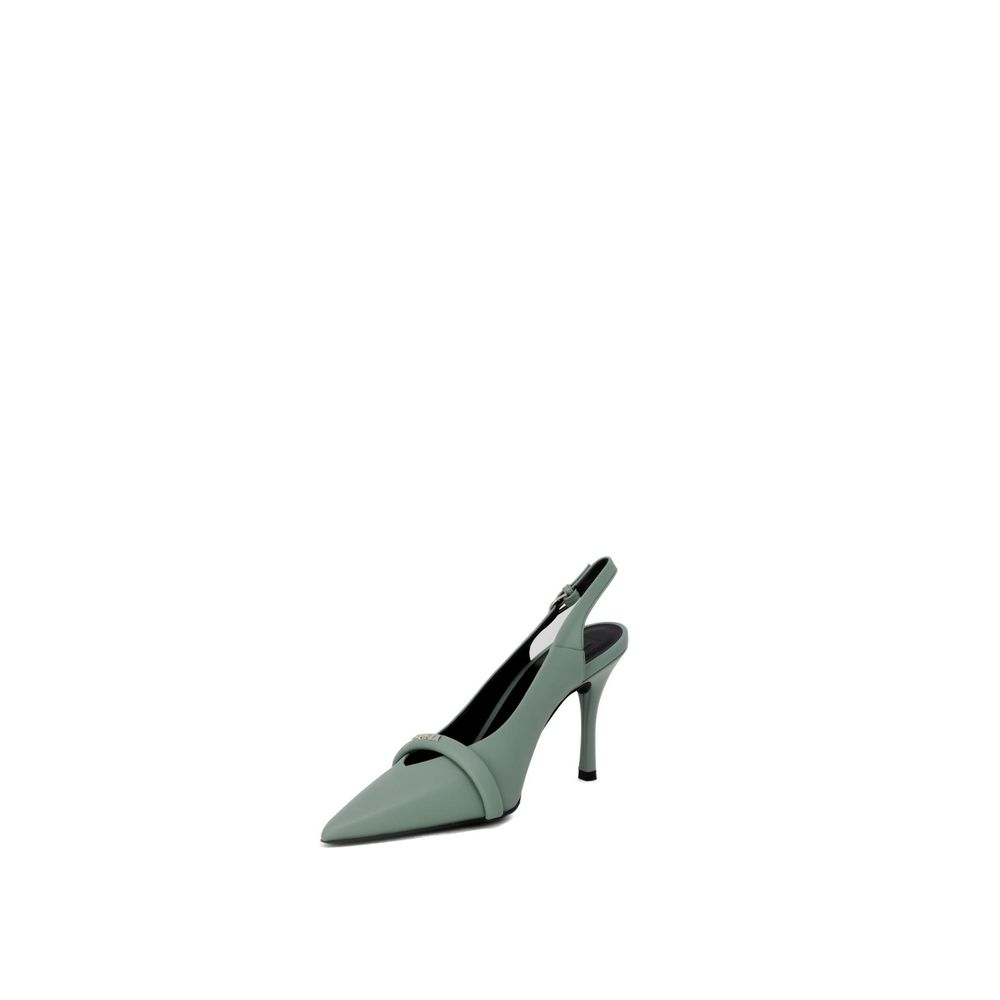 Furla Grüne Lederpumps