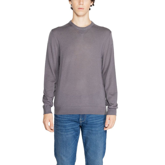 Grauer Wollpullover von Armani Exchange