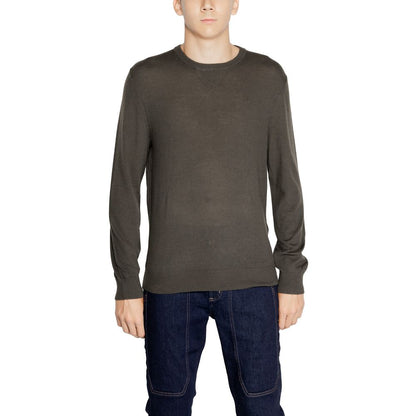 Grüner Wollpullover von Armani Exchange