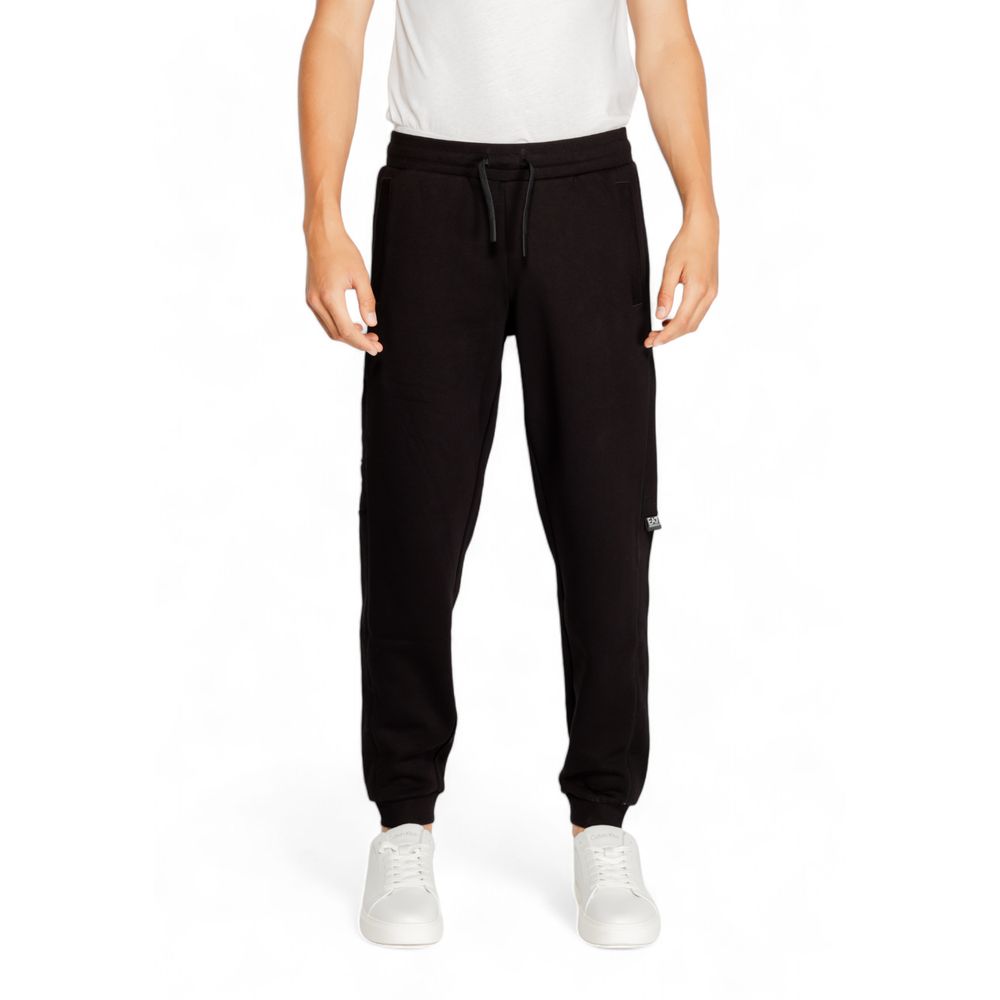 EA7 Emporio Armani Black Cotton Clothing