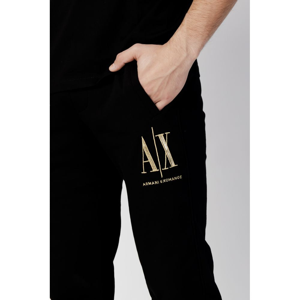 Armani Exchange Black Cotton Clothing