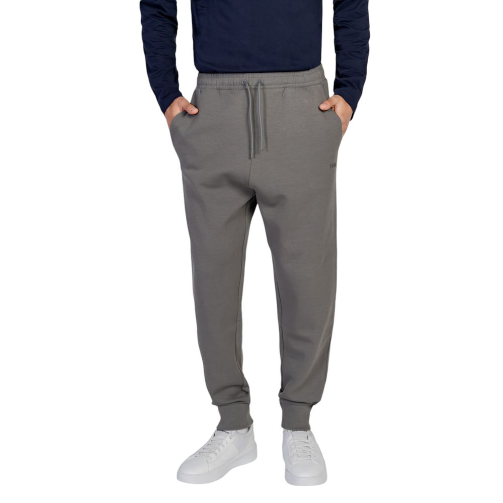 Hugo Boss Gray Cotton Clothing