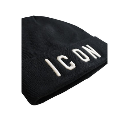 Icon Black Acrylic Hats & Cap