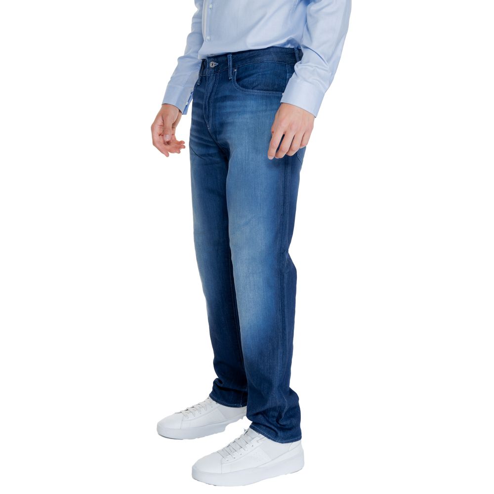 Armani Exchange – Jeans und Hose aus Baumwolle, Blau