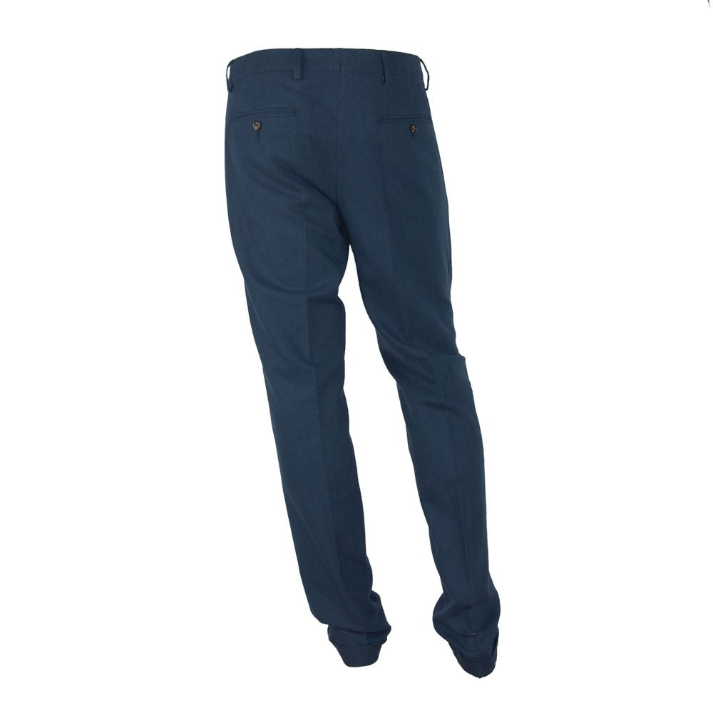 Blaue Jeans und Hose aus Baumwolle, Made in Italy