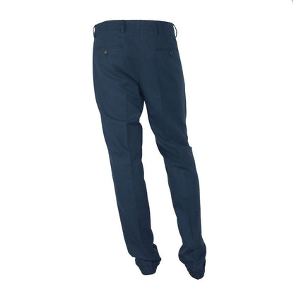 Blaue Jeans und Hose aus Baumwolle, Made in Italy