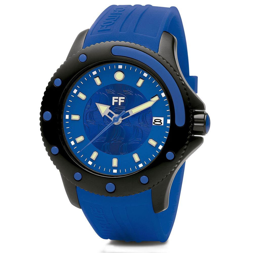 Folli Follie Blaue Silikonuhr