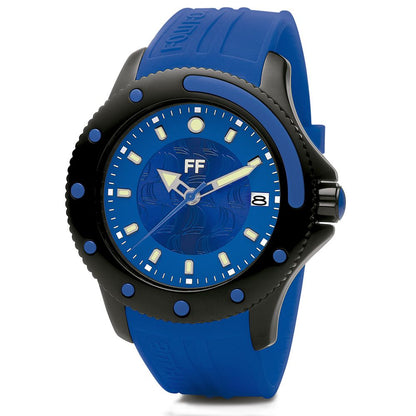 Folli Follie Blue Silicone Watch