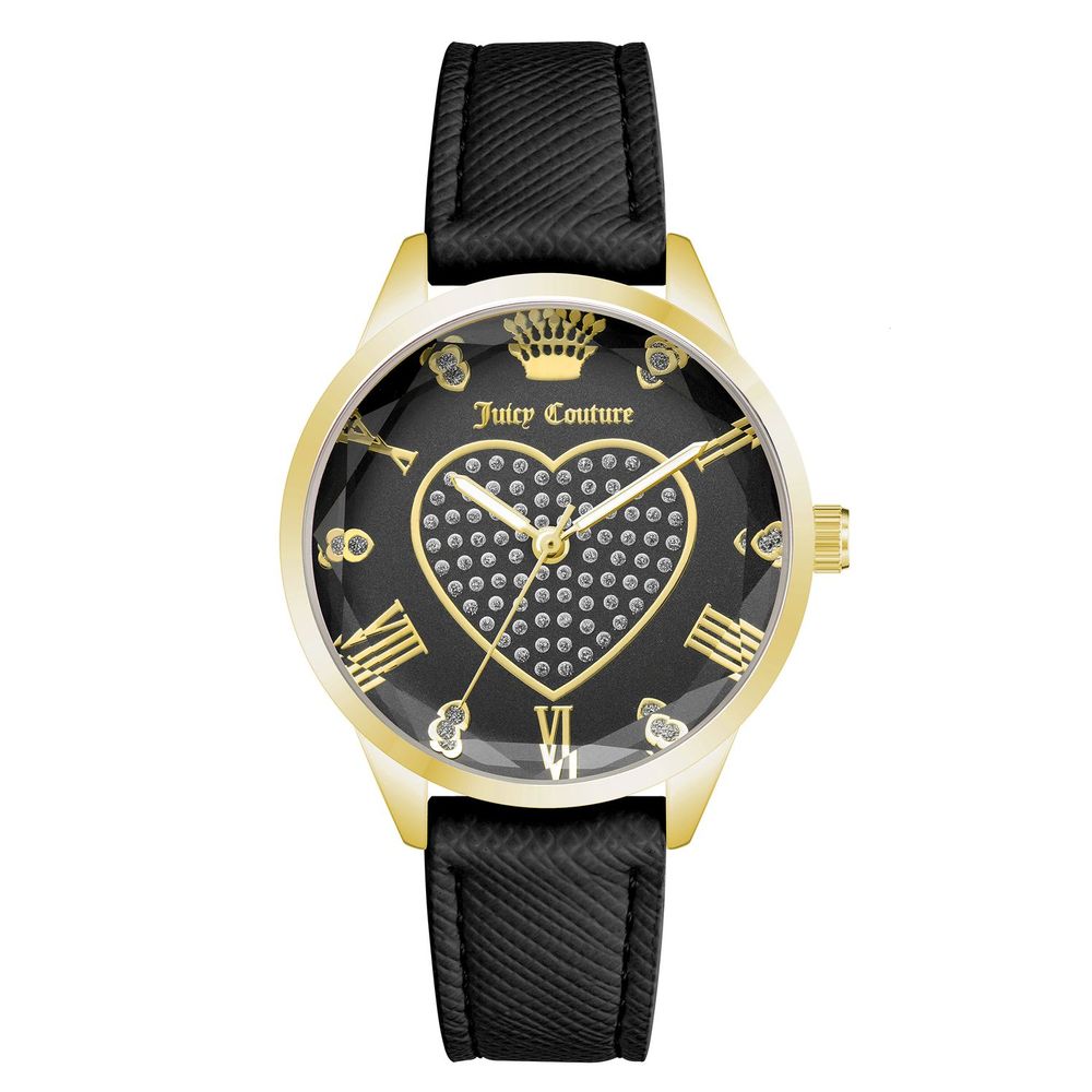 Juicy Couture – Schwarze Polipriel-Uhr