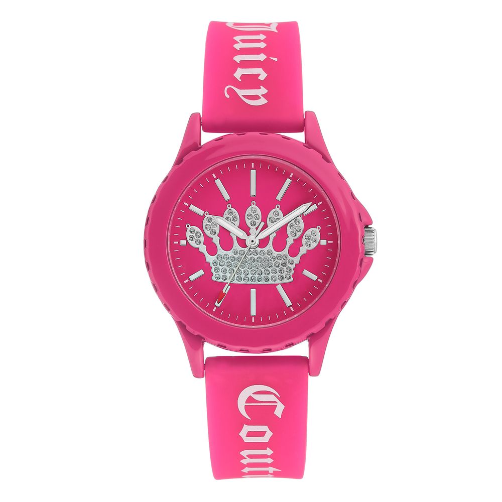 Juicy Couture Mehrfarbige Silikonuhr