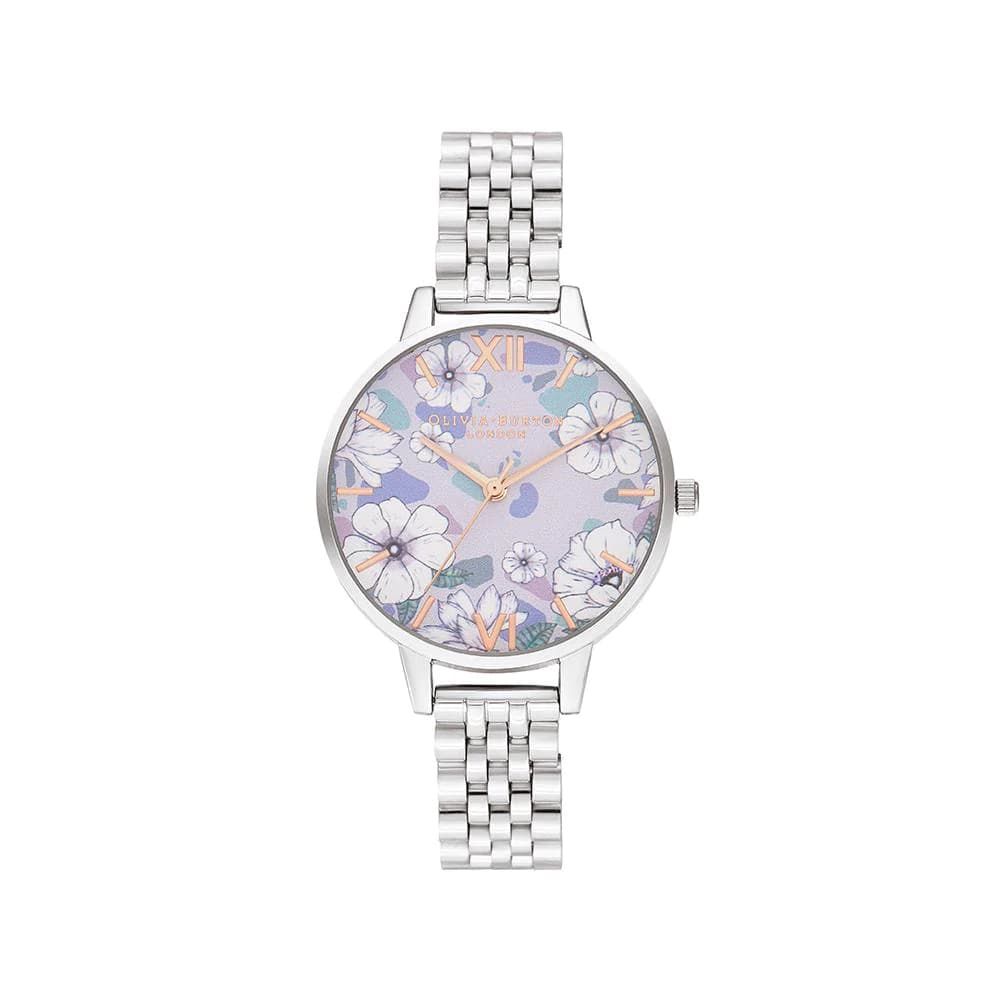 Olivia Burton Silver Steel Watch