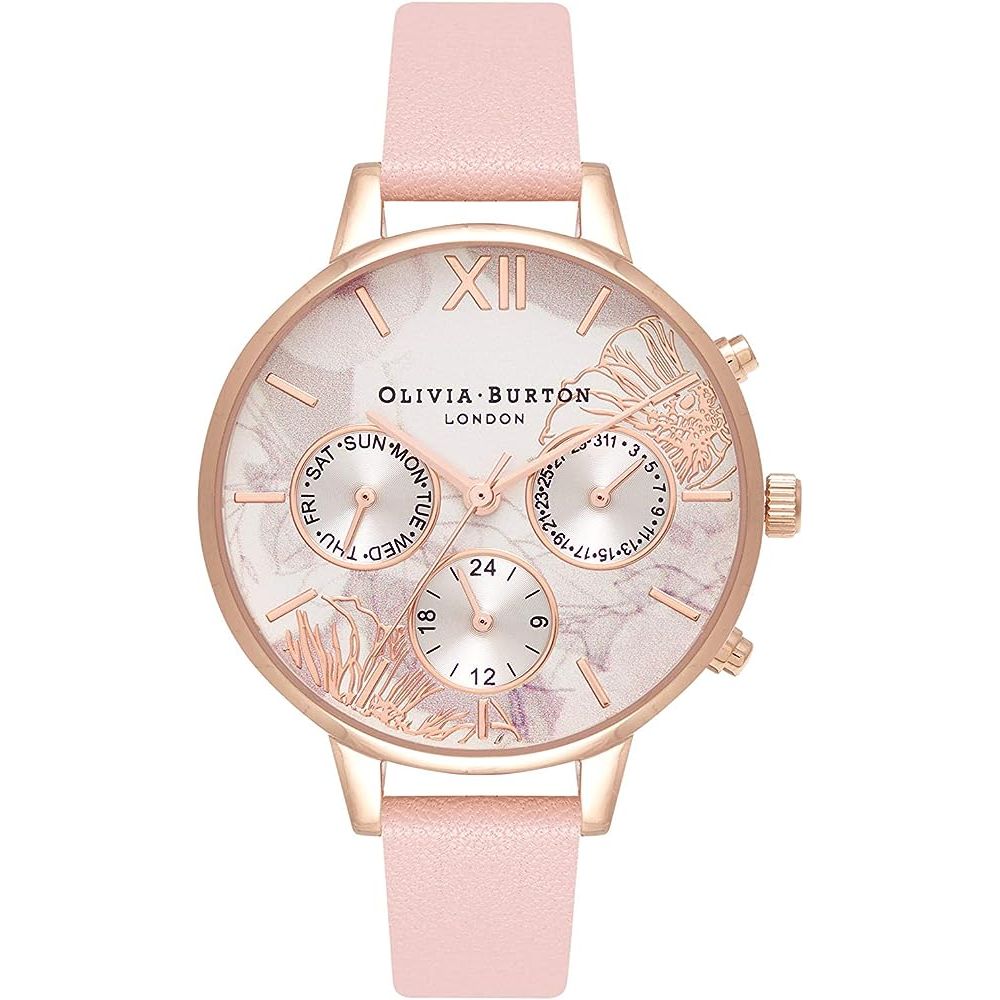 Olivia Burton – Mehrfarbige Uhr aus Kunstleder