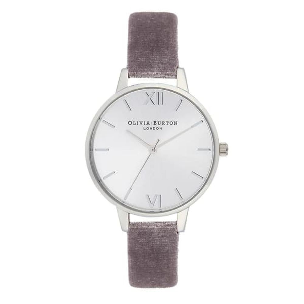 Olivia Burton – Violette Uhr aus Kunstleder