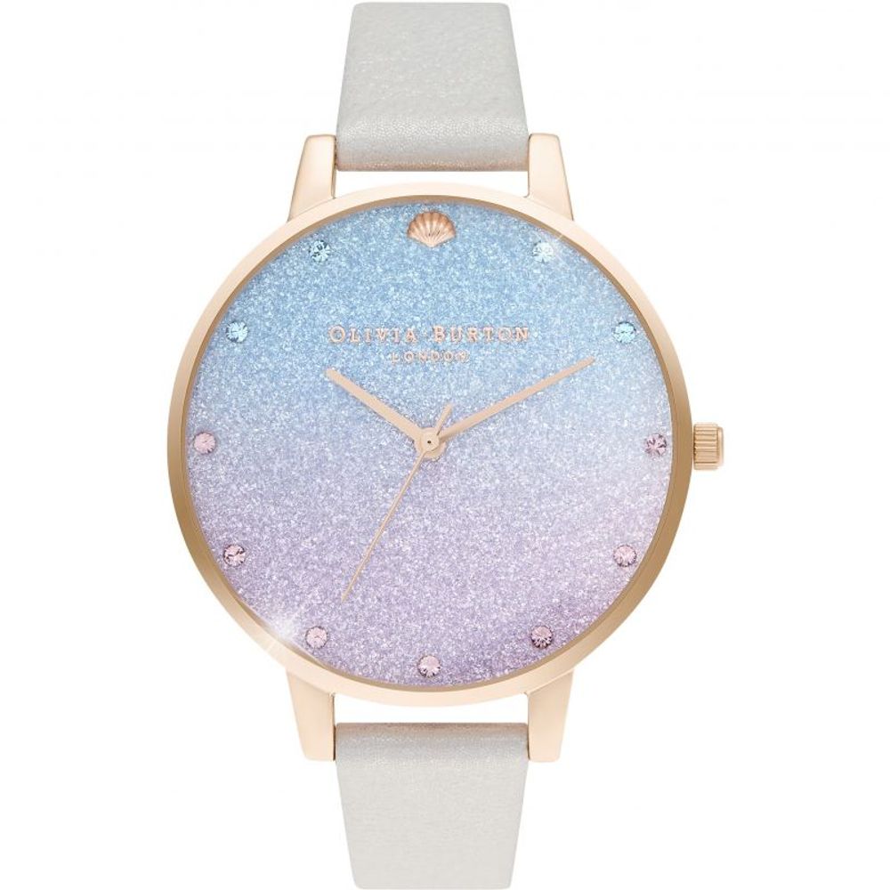 Olivia Burton – Graue Lederuhr