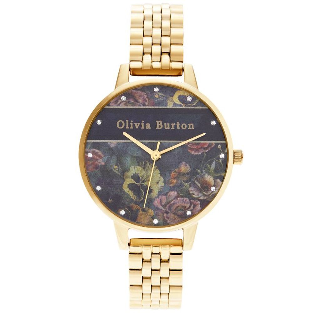 Olivia Burton – Uhr aus goldenem Stahl