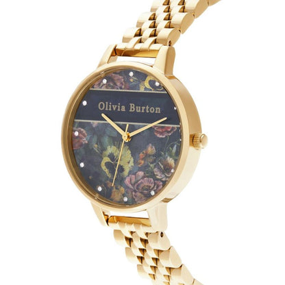 Olivia Burton – Uhr aus goldenem Stahl