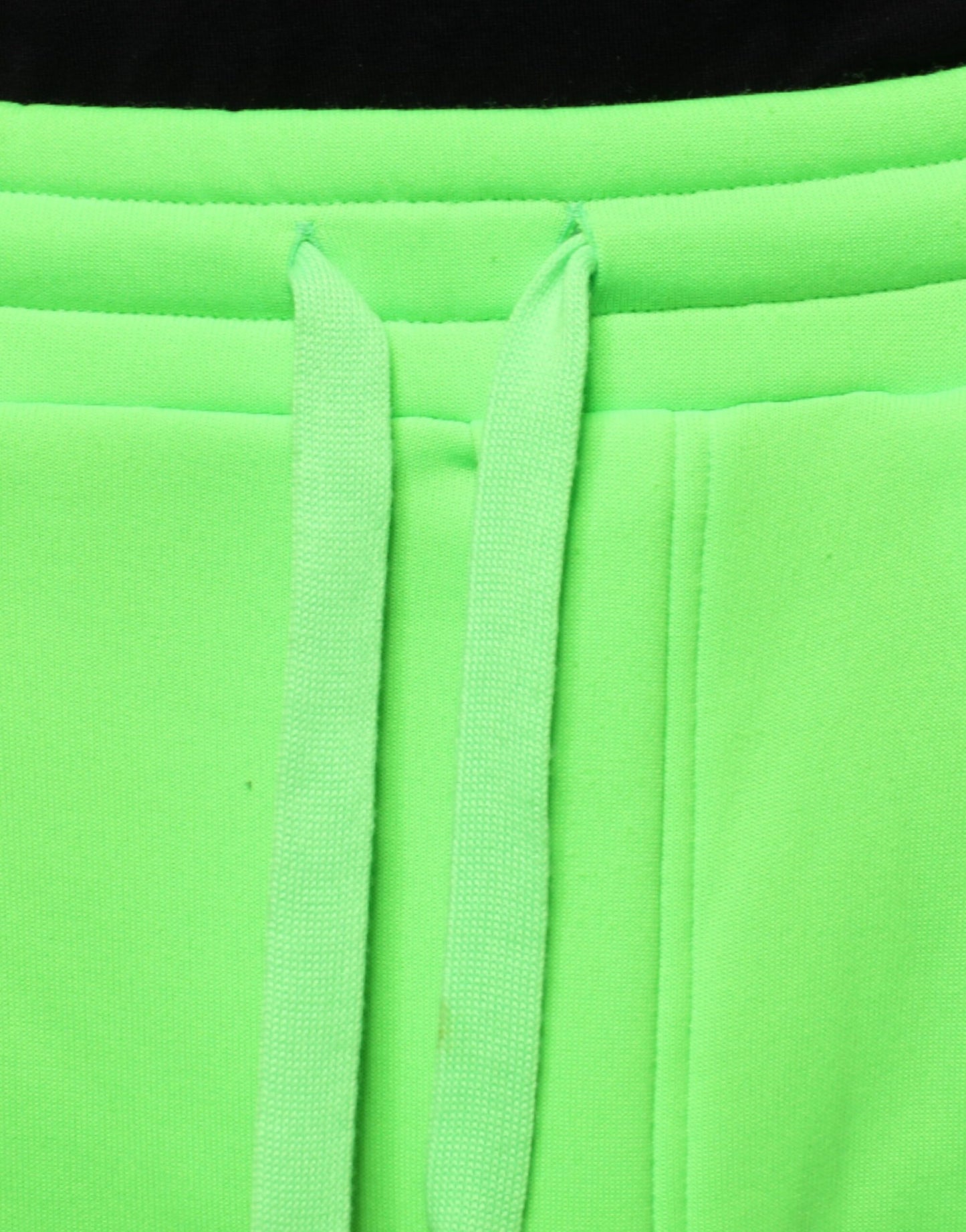 Dolce & Gabbana Neon Green Polyester Cargo Jogger Sweatpants Pants