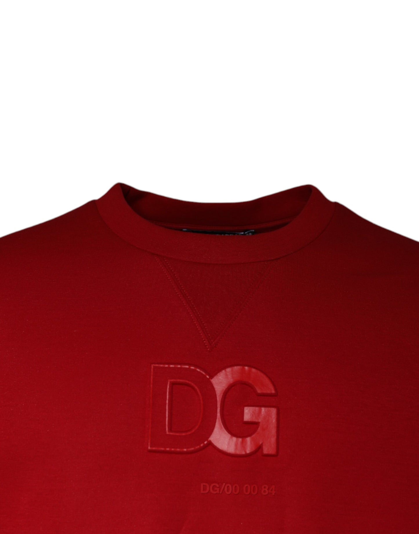 Dolce &amp; Gabbana, Sweatshirt aus Baumwolle mit DG-Logo, kastanienbraun