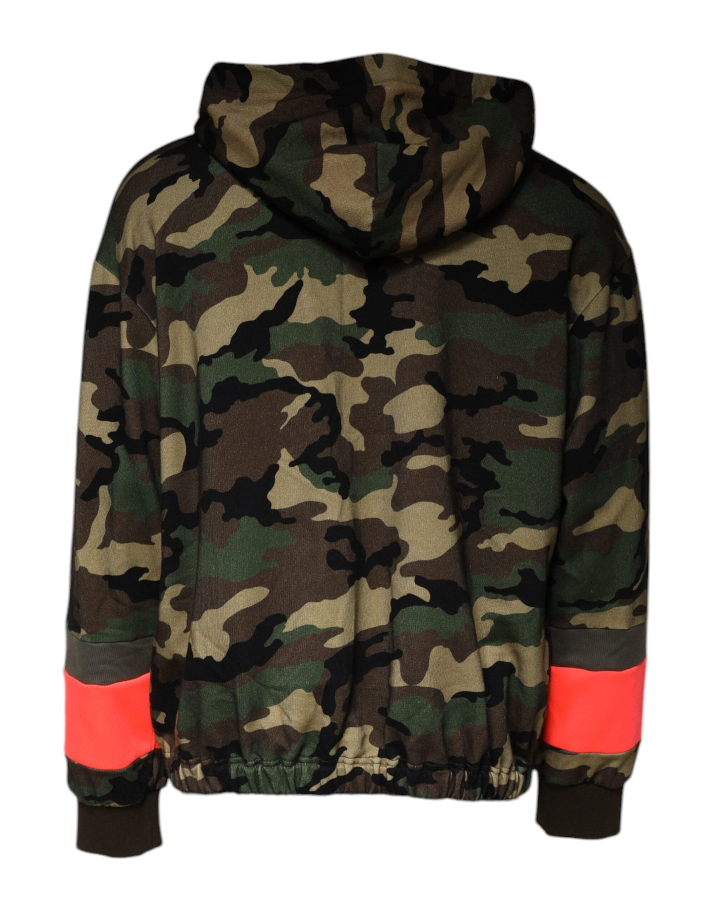 Dolce &amp; Gabbana Mehrfarbiges Camouflage-Sweatshirt mit Kapuze für Herren