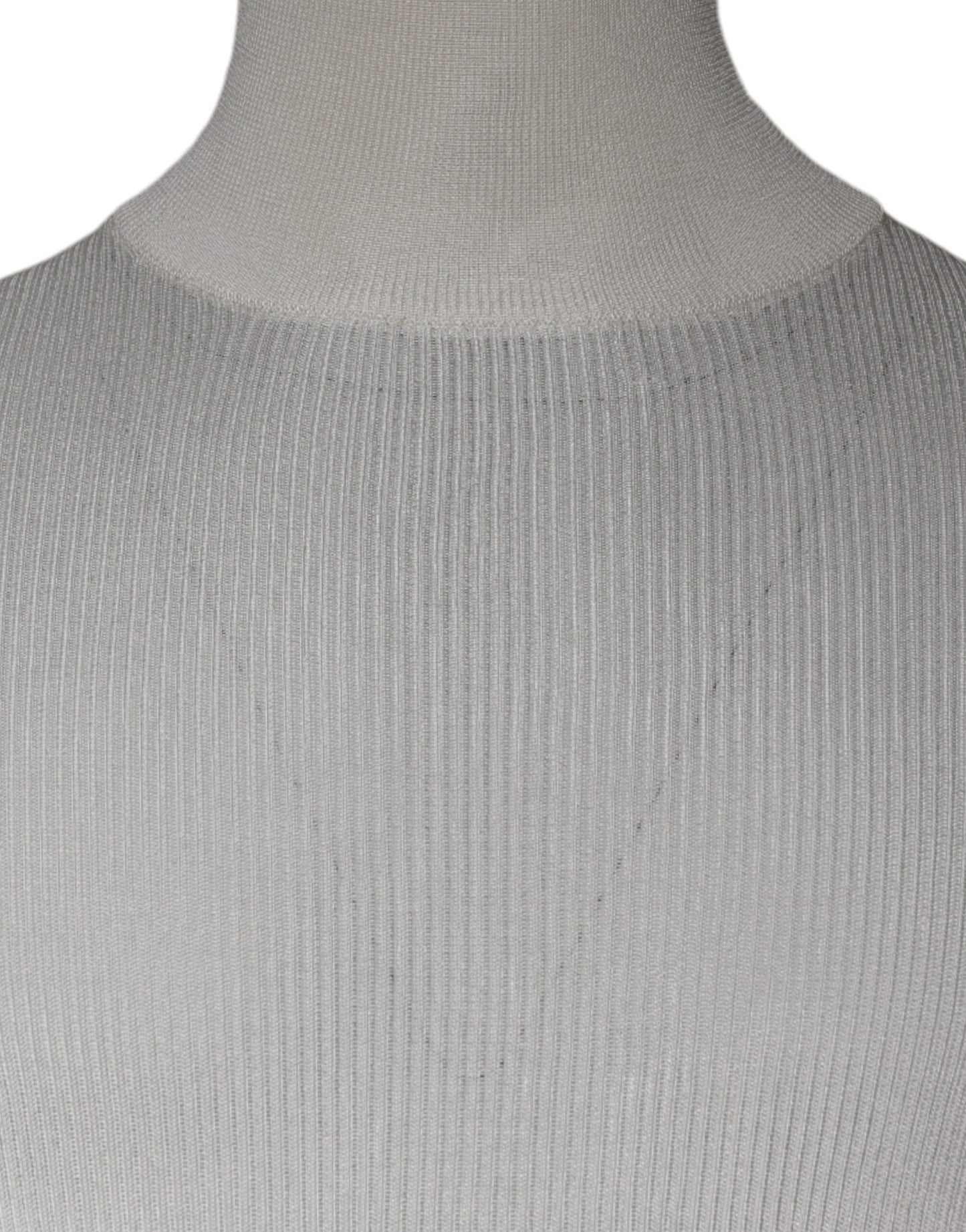 Dolce &amp; Gabbana Weißer langärmeliger Rollkragenpullover für Herren