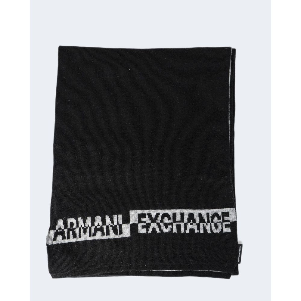 Armani Exchange – Schwarzer Acrylschal