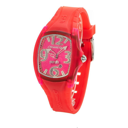 Chronotech Red Rubber Watch