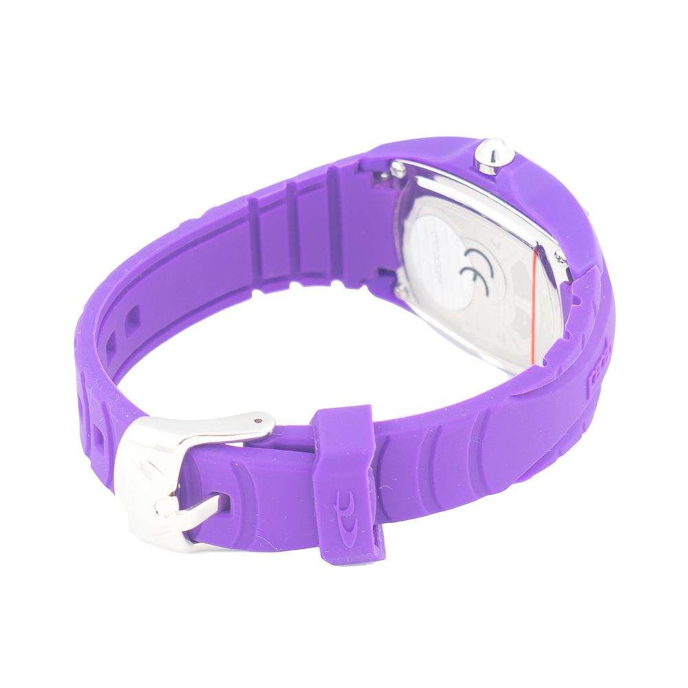 Chronotech – Violette Gummiuhr