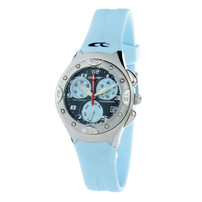 Chronotech Blue Rubber Watch