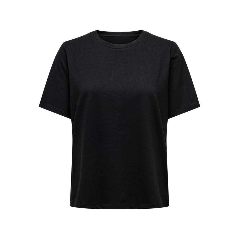 Nur schwarze Baumwolltops und T-Shirts